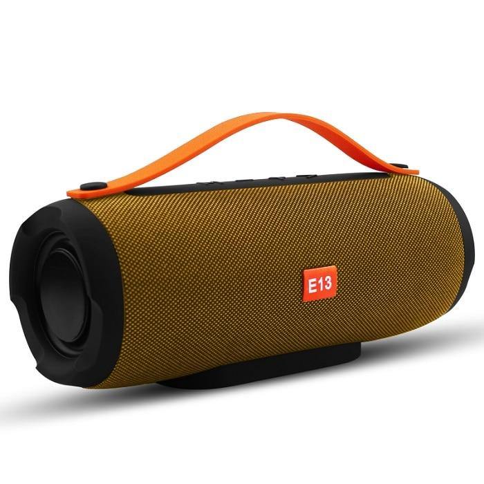 Caixa de Som Bluetooth Portátil E13 C/Subwoofer - Lemar Magazine
