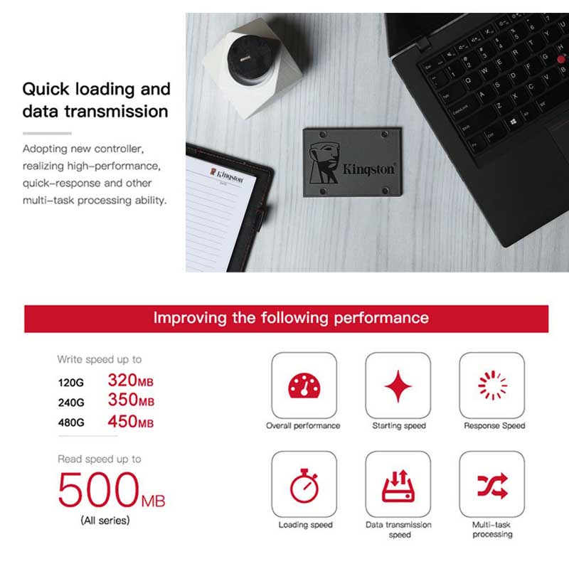 HD SSD Kingston (4 Modelos)