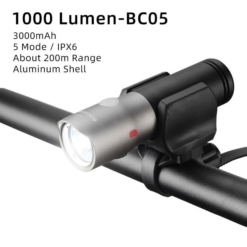 Luz de Led à Prova d'água USB para Bicicleta Rockbros - Lemar Magazine