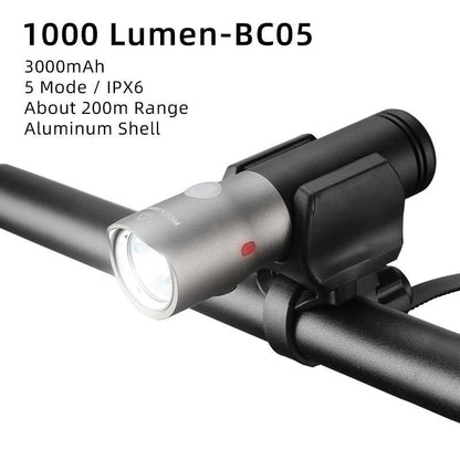 Luz de Led à Prova d'água USB para Bicicleta Rockbros - Lemar Magazine