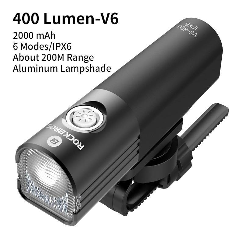 Luz de Led à Prova d'água USB para Bicicleta Rockbros - Lemar Magazine