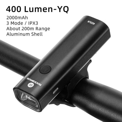 Luz de Led à Prova d'água USB para Bicicleta Rockbros - Lemar Magazine