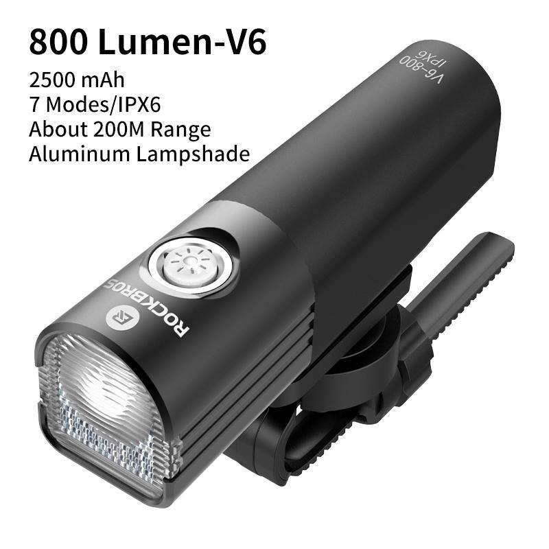 Luz de Led à Prova d'água USB para Bicicleta Rockbros - Lemar Magazine