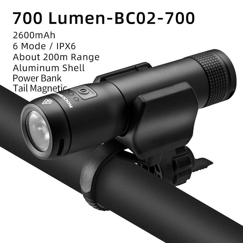 Luz de Led à Prova d'água USB para Bicicleta Rockbros - Lemar Magazine