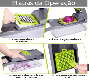 Cortador de Legumes Multi Funcional