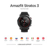 Relógio Smartwatch Amazfit com GPS Stratos 3 - Lemar Magazine