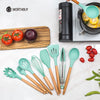 Conjunto de Utensílios de Cozinha de Silicone WORTHBUY