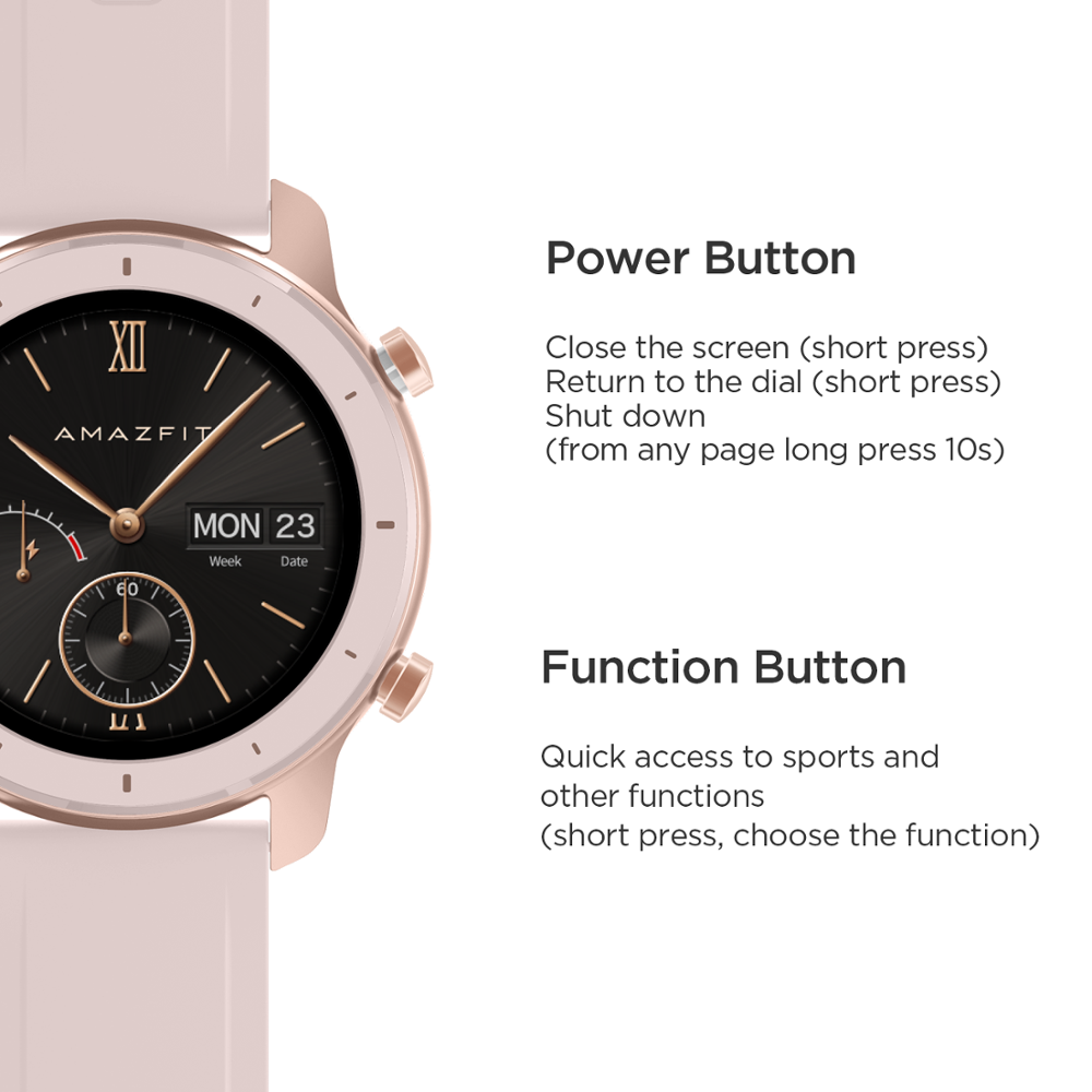 Relógio Smartwatch Amazfit com GPS Stratos 3 - Lemar Magazine