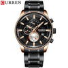 Relógio Curren Chronograph Fashion Stainless Steel Aço Modelo 8362 - Lemar Magazine