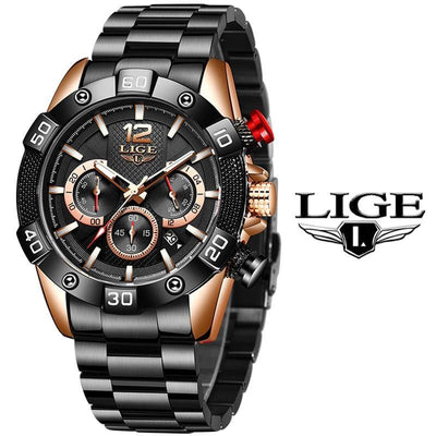 Relógio Lige Fashion Sports Chronograph 2020 - Lemar Magazine