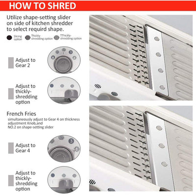 Ralador Profissional Manual Multifuncional Smart Slicer