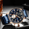 Relógio Curren Chronograph Fashion Stainless Steel Aço Modelo 8362 - Lemar Magazine