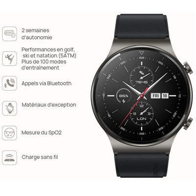 Relógio Smartwatch c/Gps GT 2 Pro Huawei