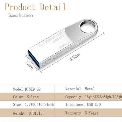 Pen Drive de Metal Kingston (4 Modelos)