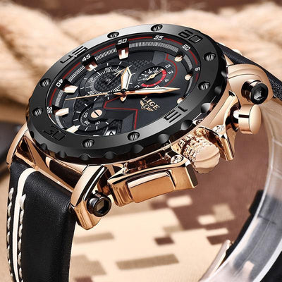 Relógio Lige Fashion Sports Militar Chronograph 2020 Modelo 9899 - Lemar Magazine