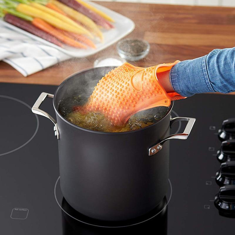 Luvas de Silicone Resistente ao Calor Heat Safety® - Lemar Magazine