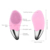 Mini Escova de Silicone Elétrica para Limpeza Facial - Lemar Magazine