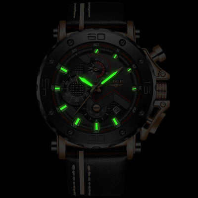 Relógio Lige Fashion Sports Militar Chronograph 2020 Modelo 9899 - Lemar Magazine