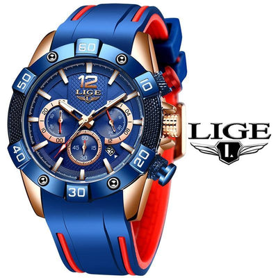 Relógio Lige Fashion Sports Chronograph 2020 - Lemar Magazine