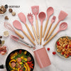 Conjunto de Utensílios de Cozinha de Silicone WORTHBUY