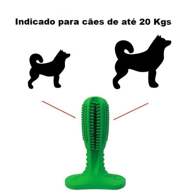 Escova de Dentes Massageadora para Cães